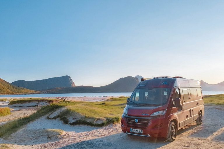 Campen am Haukland Beach Lofoten