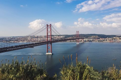 Brücke des 25. April in Lissabon