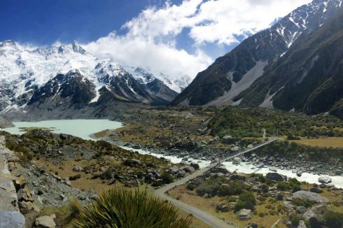 Hooker Valley Track Mt. Cook Neuseeland