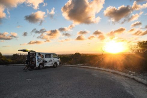 Camping Ausblick Westküste Australien