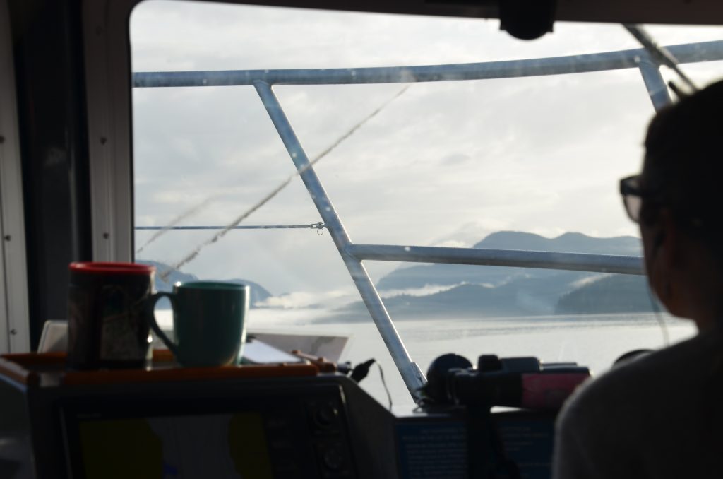 Frühstück an Bord Johnstone Strait Boot