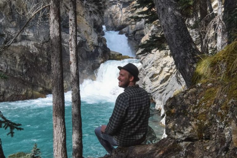 Kanada - Wasserfälle am Icefields Parkway