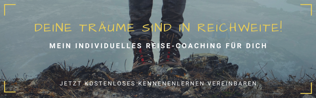 Deine Träume in Reichweite - Reise-Coaching Banner