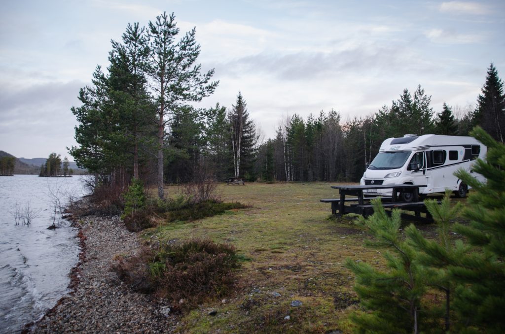 Östersund Stellplatz Schweden Roadtrip Camper Reise