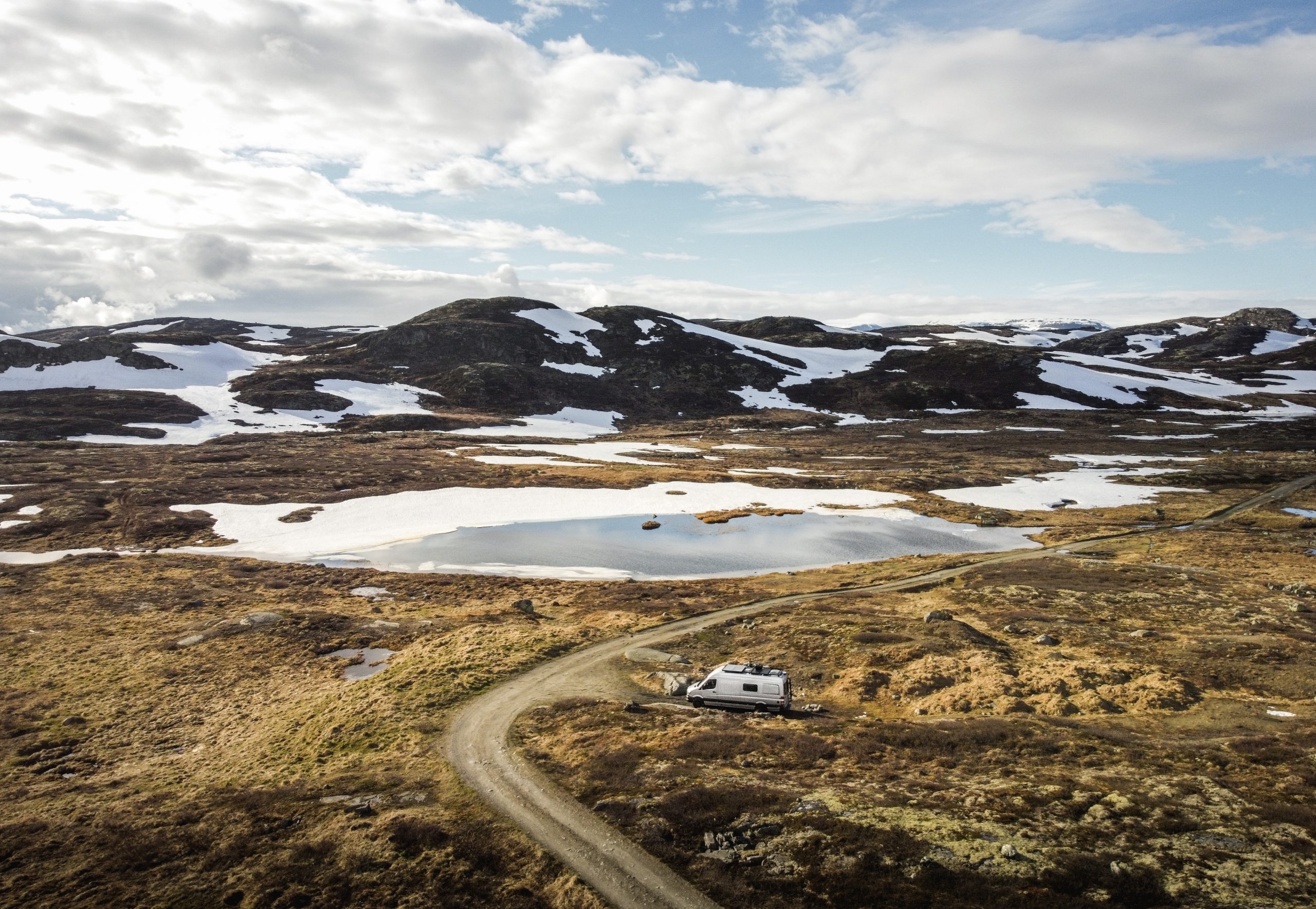 Panoramastellplatz im Haddangervidda Nationalpark