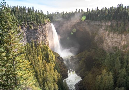 Helmcken Wasserfall im Wells Gray Provincial Park