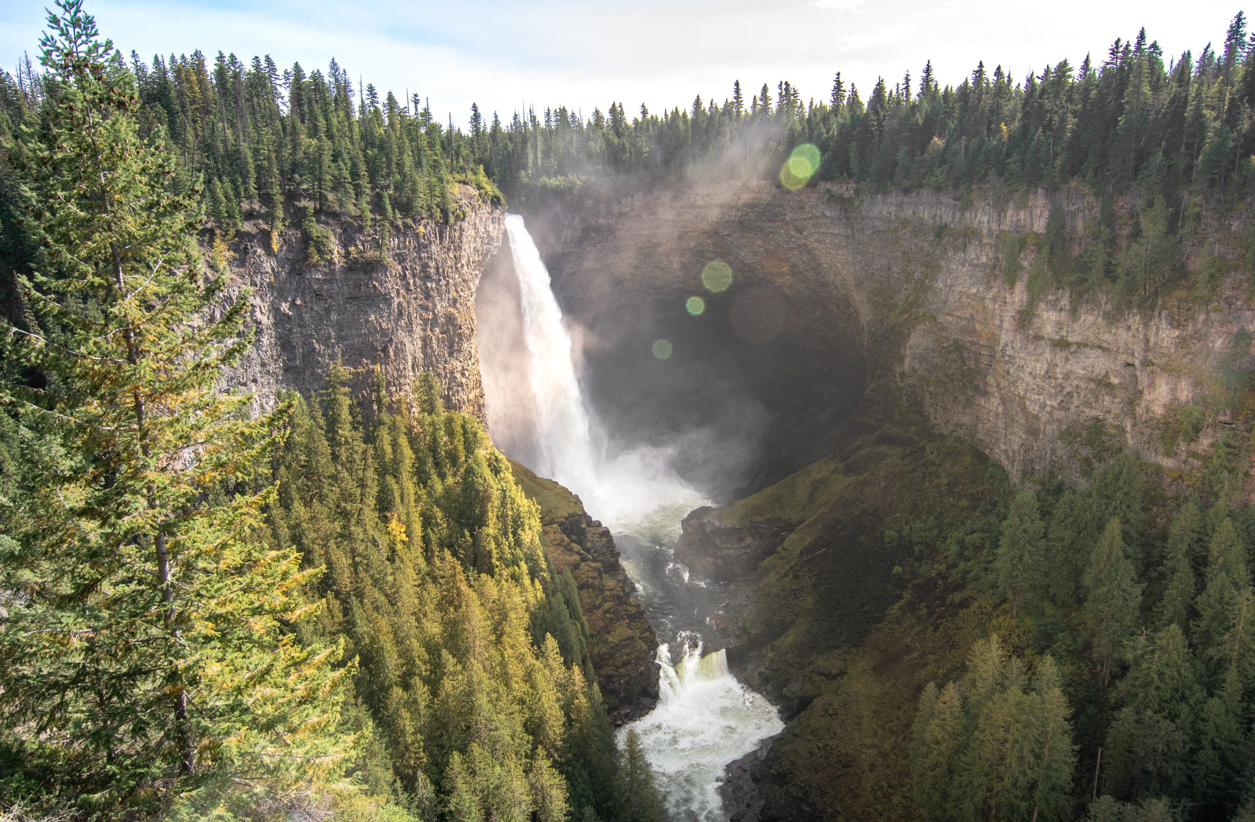 Helmcken Wasserfall im Wells Gray Provincial Park