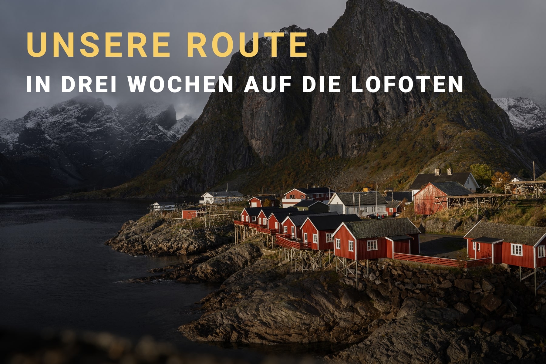 Teaser Norwegen Route