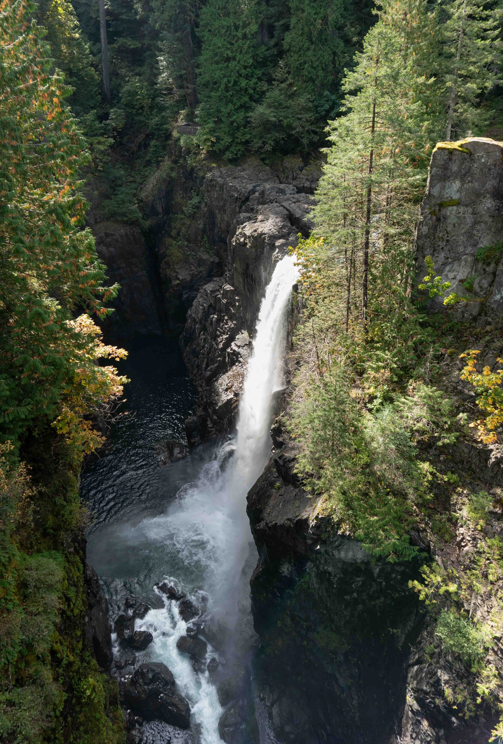 Westkanada Route Vancouver Island Elk Falls