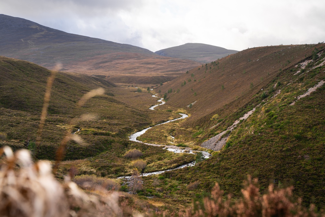 Weiten des Cairngorms Nationalpark