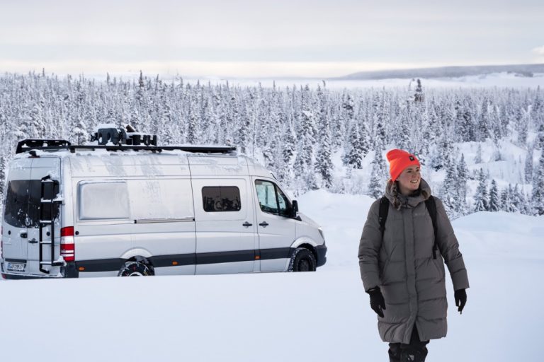 Wintercamping Norwegen