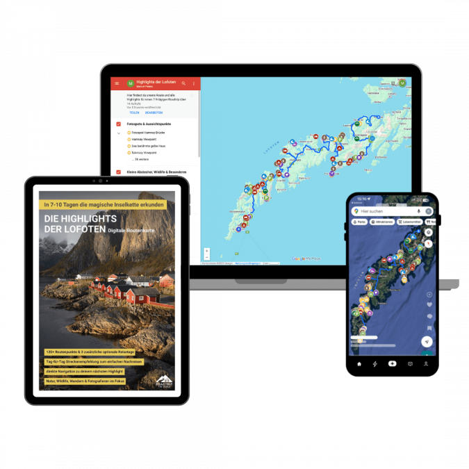 7-10 Tage Lofoten Route