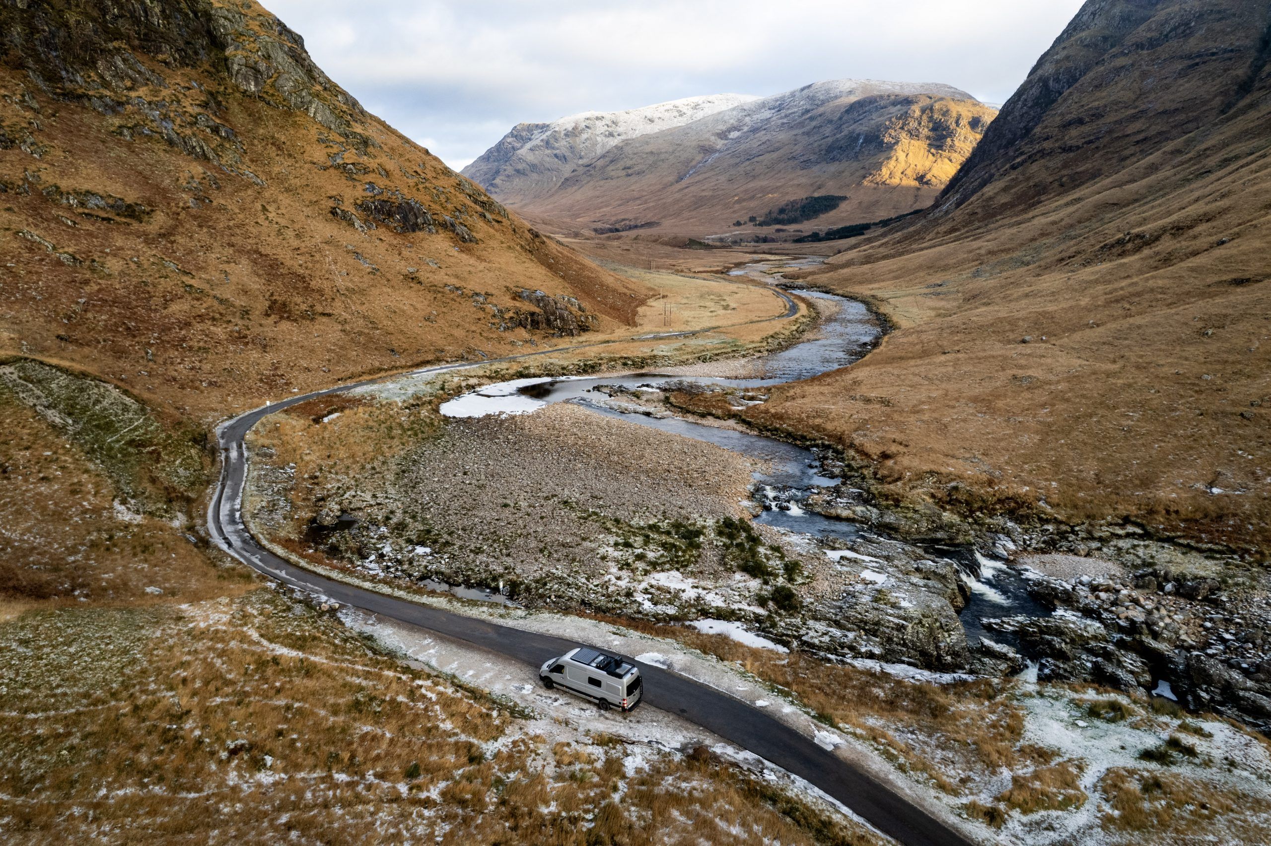 Glen Etive Roadtrip Highlands Schottland Route
