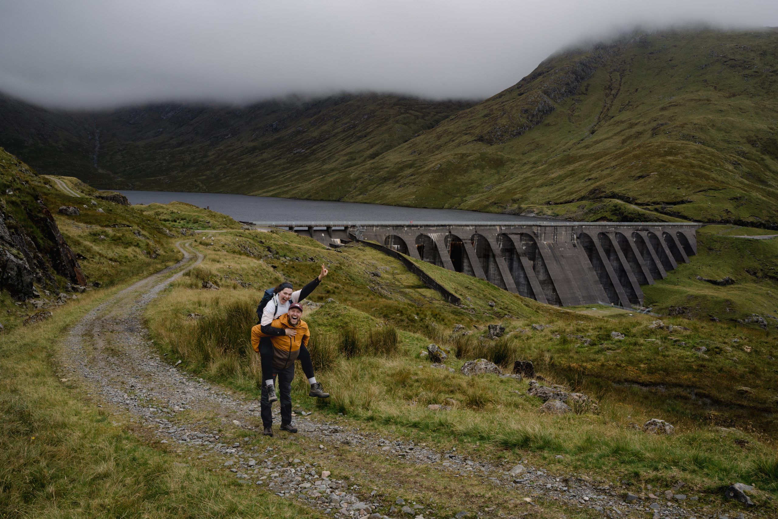 Wanderung zum Cruachan Reservoir 