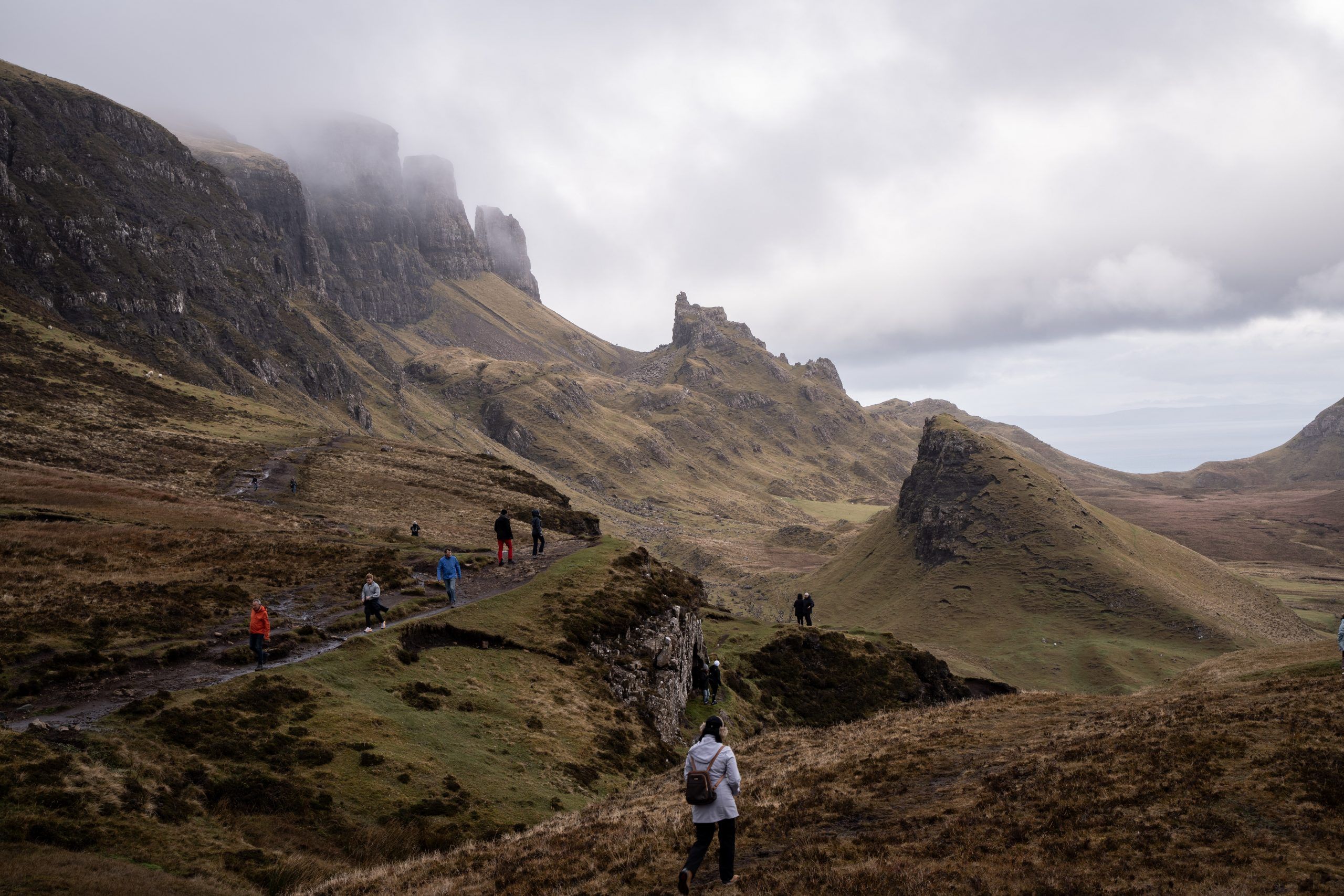 Quiraing Massiv Isle of Skye