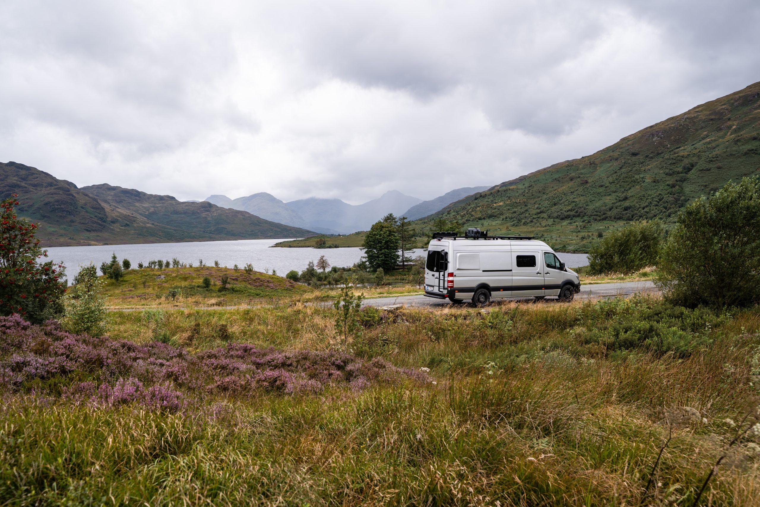 Camper Roadtrip Schottland Route