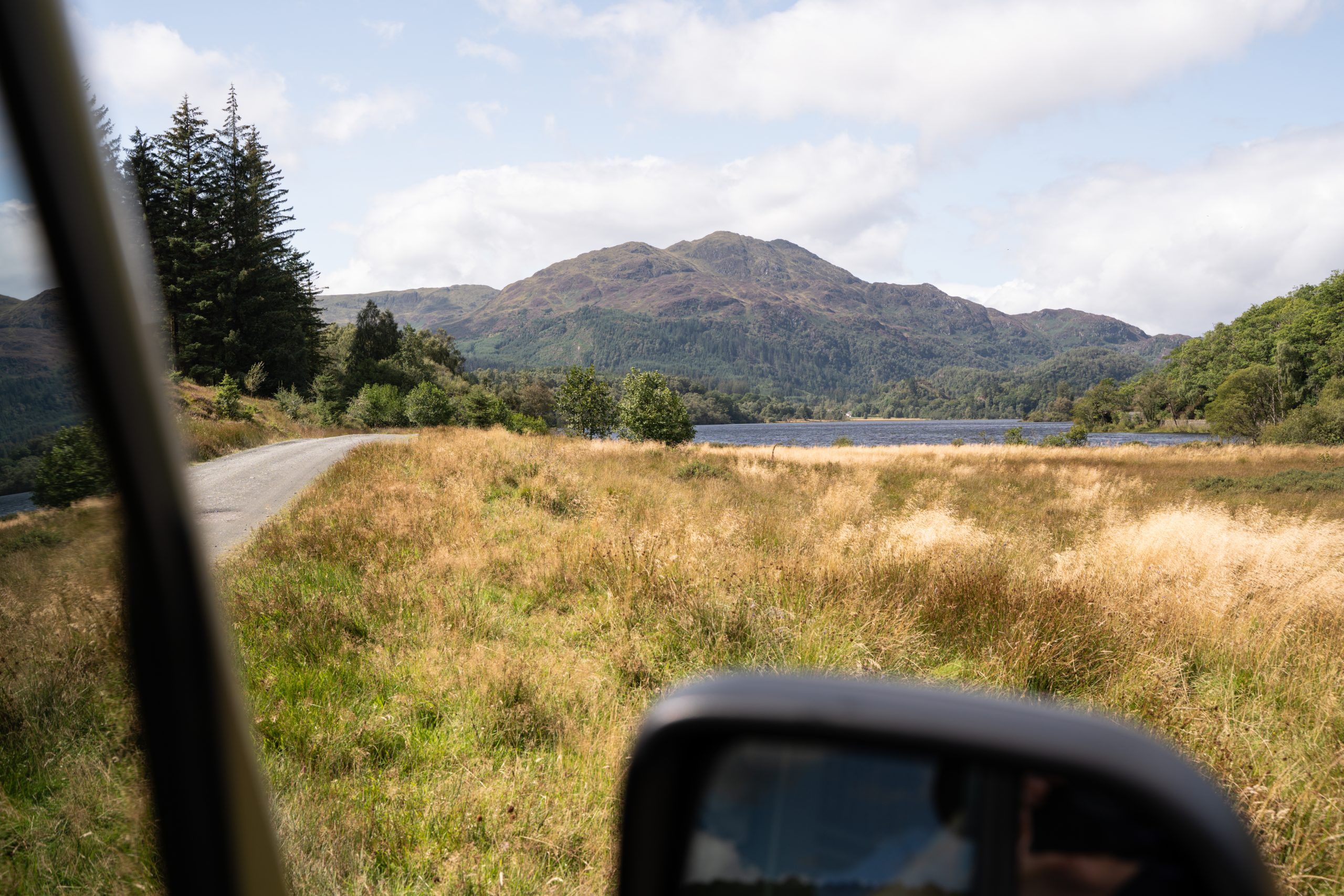 Three Lochs Forest Drive Loch Lomond Trossachs Schottland