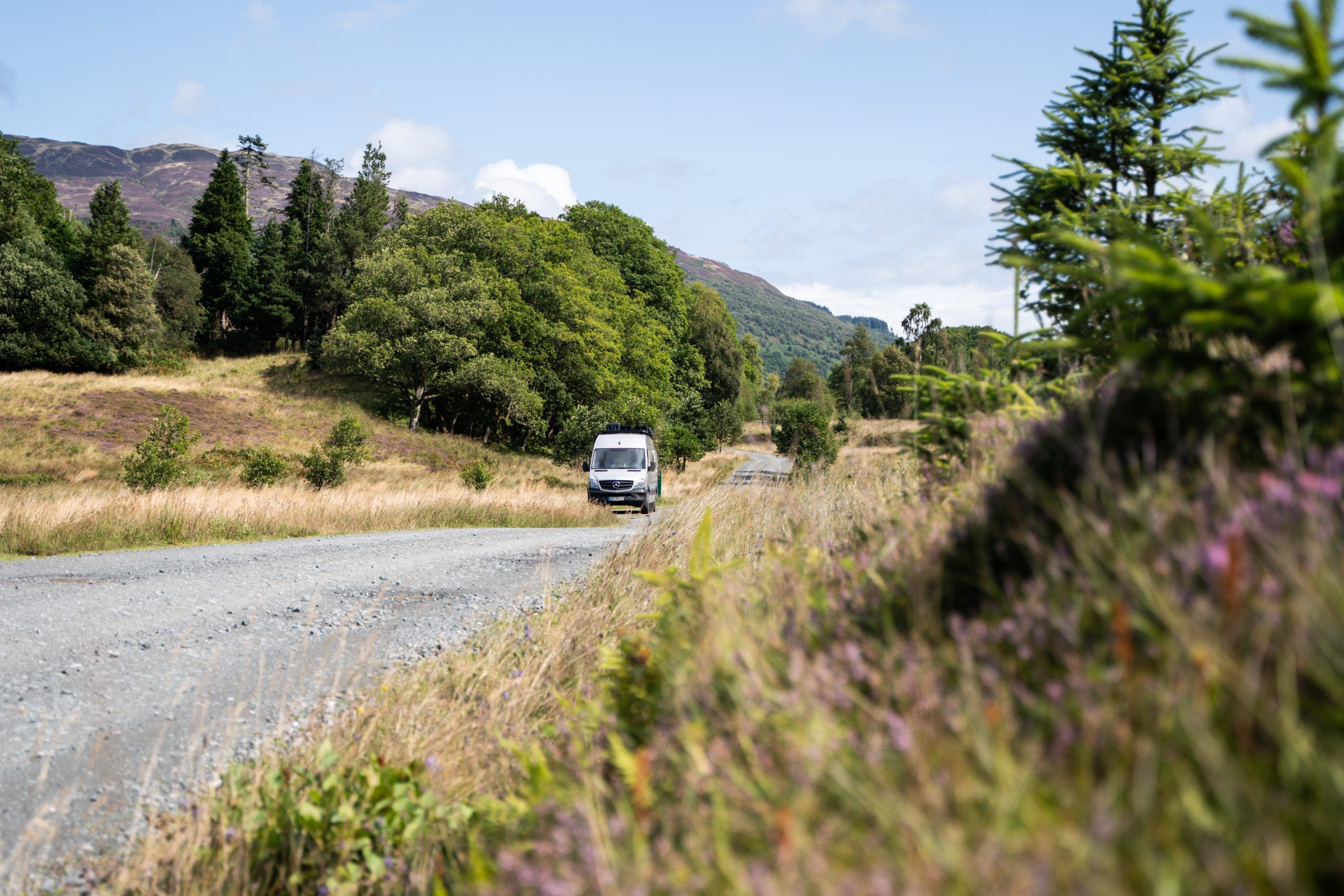 Three Lochs Forest Drive Loch Lomond Trossachs Schottland