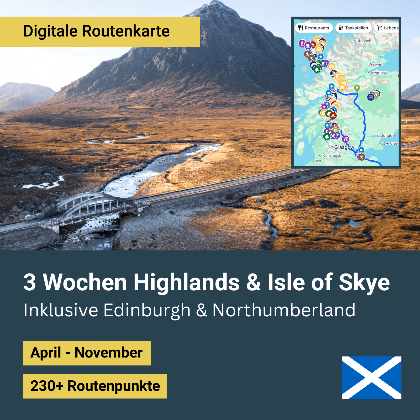Digitale Route_3 Wochen Highlands und Isle of Skye Thumbnail