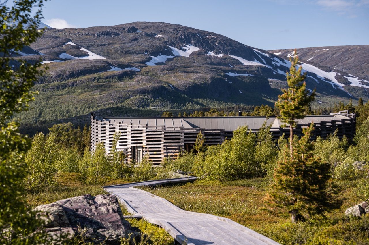 Naturum im Stora Sjöfallet