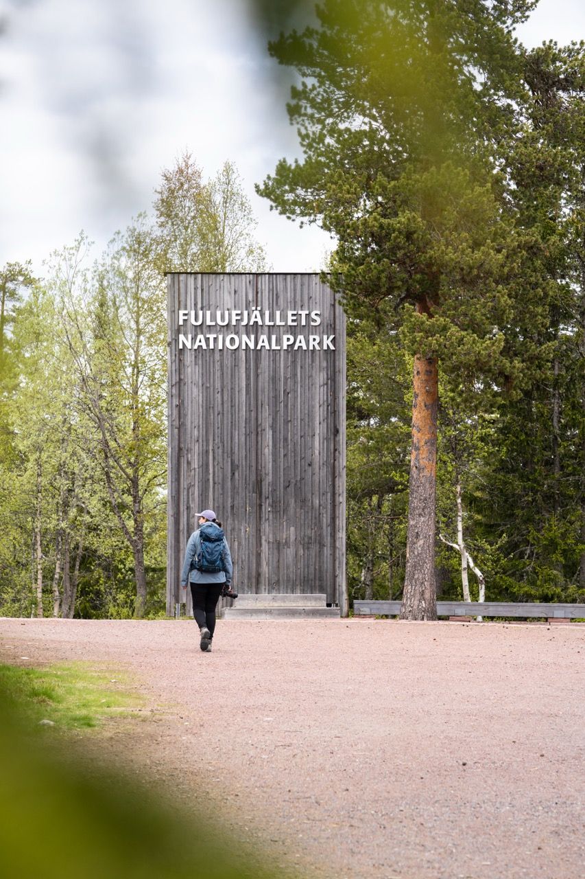 Wanderung im Fulufjällets Nationalpark Schweden Rundreise Route