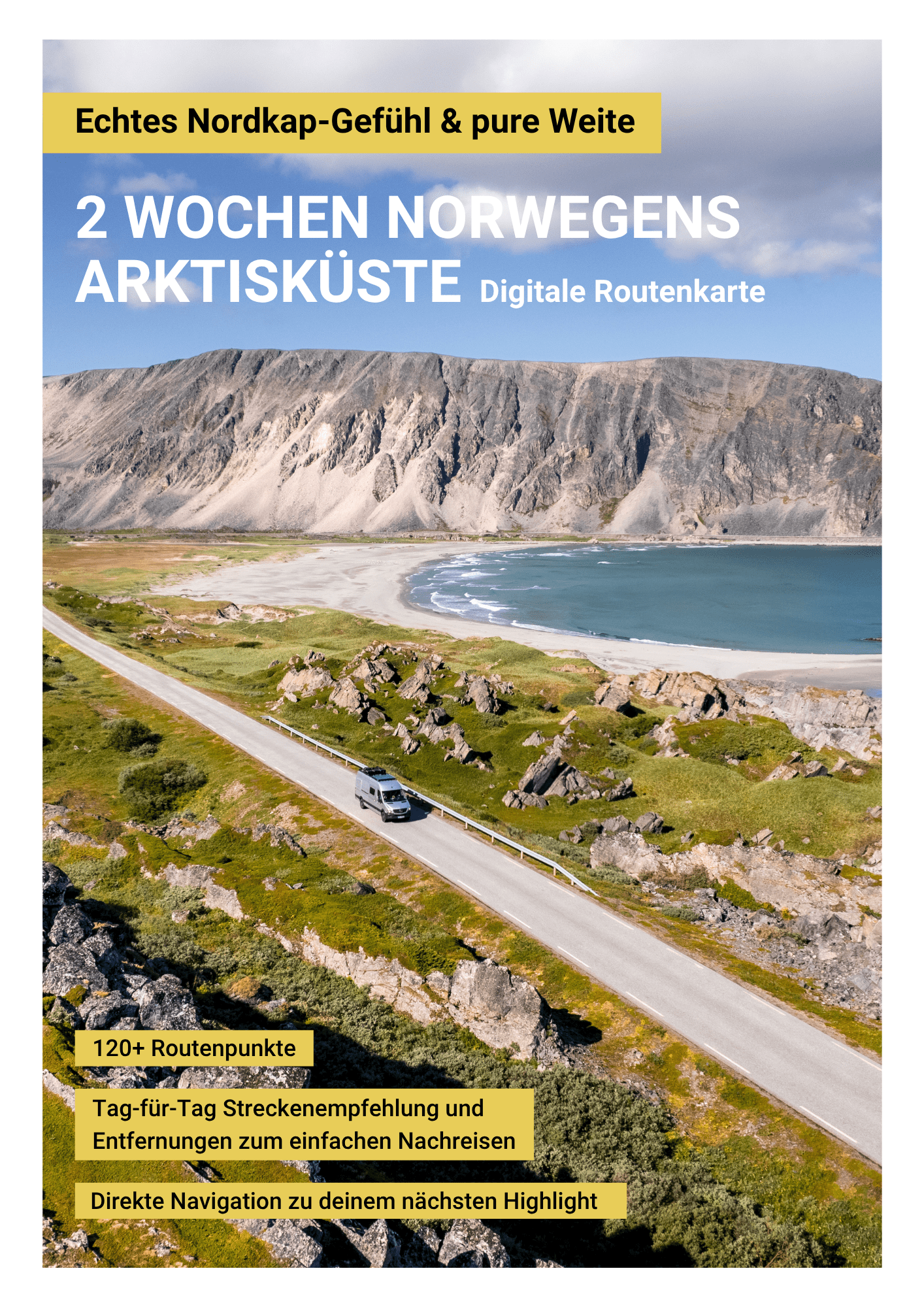 Digitale Norwegen-Karte