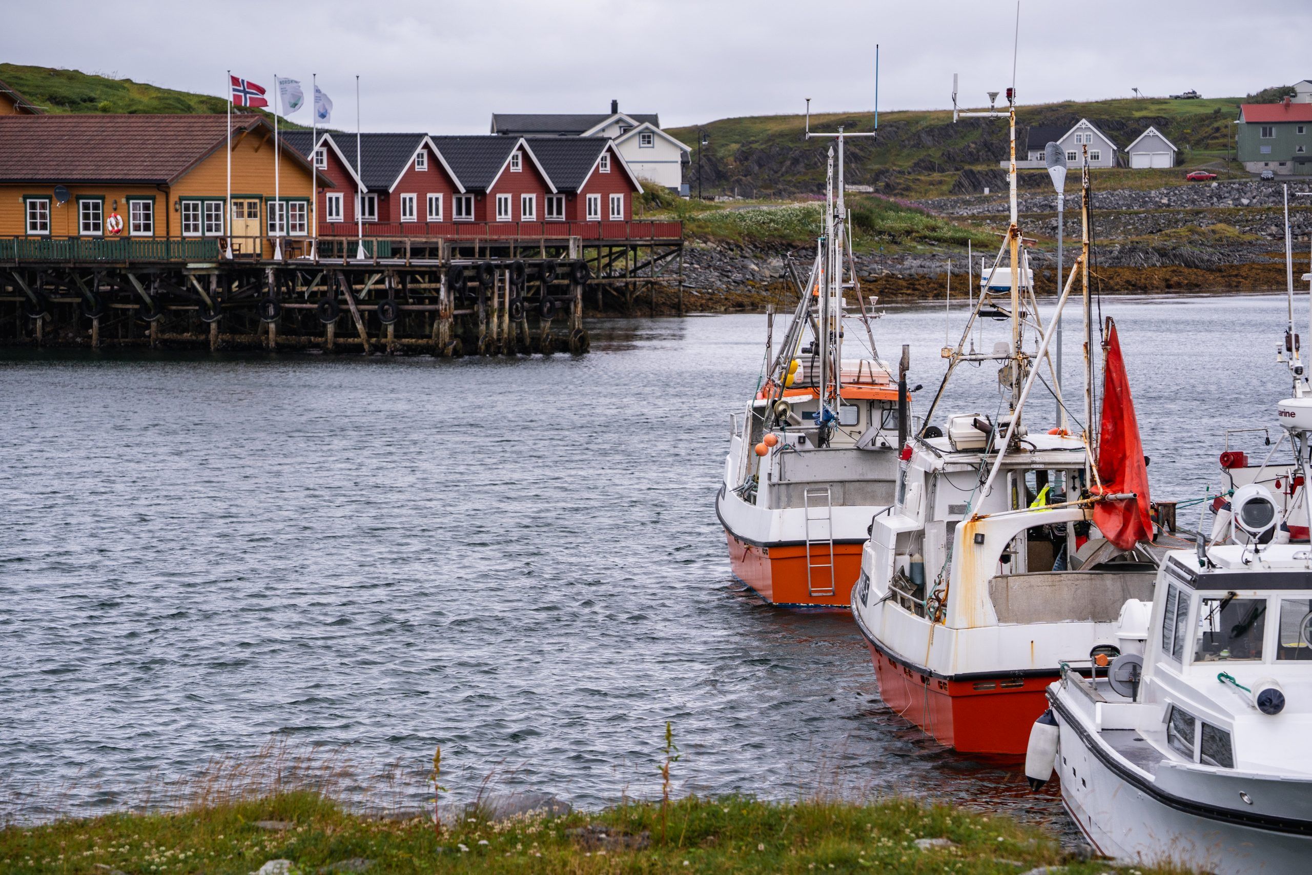 Mehamn Campingplatz Nordkyn Nordnorwegen Rundreise Route