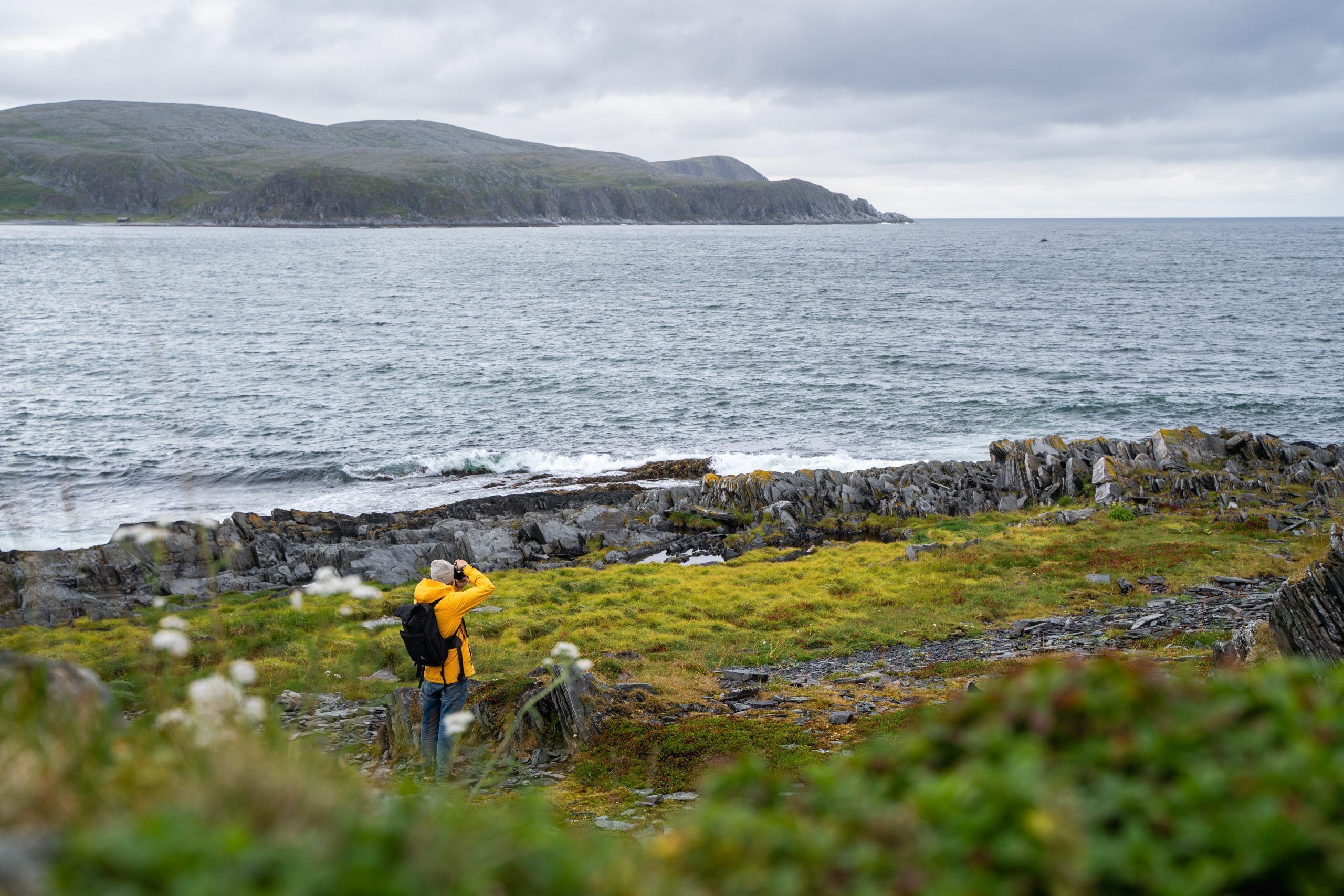 Mehamn Campingplatz Nordkyn Nordnorwegen Rundreise Route