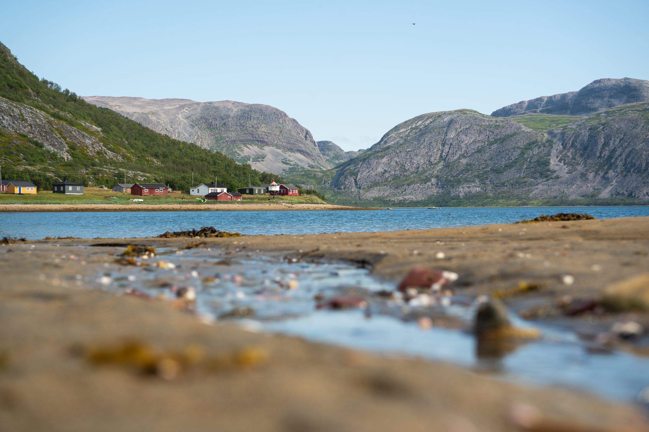 Høyholmen im Tanafjord, Varanger
