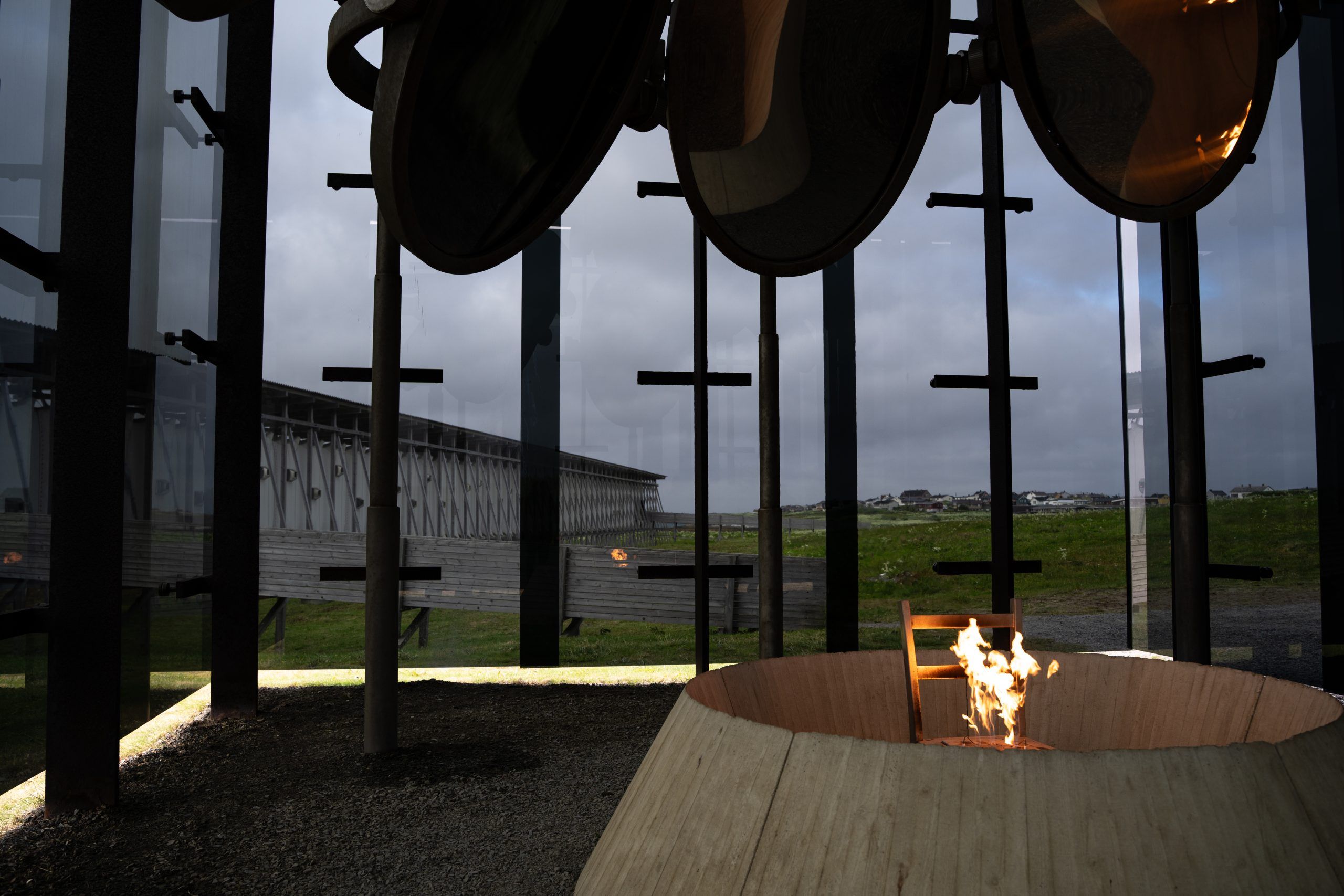 Steilneset Memorial Vardø Varanger Halbinsel Norwegen