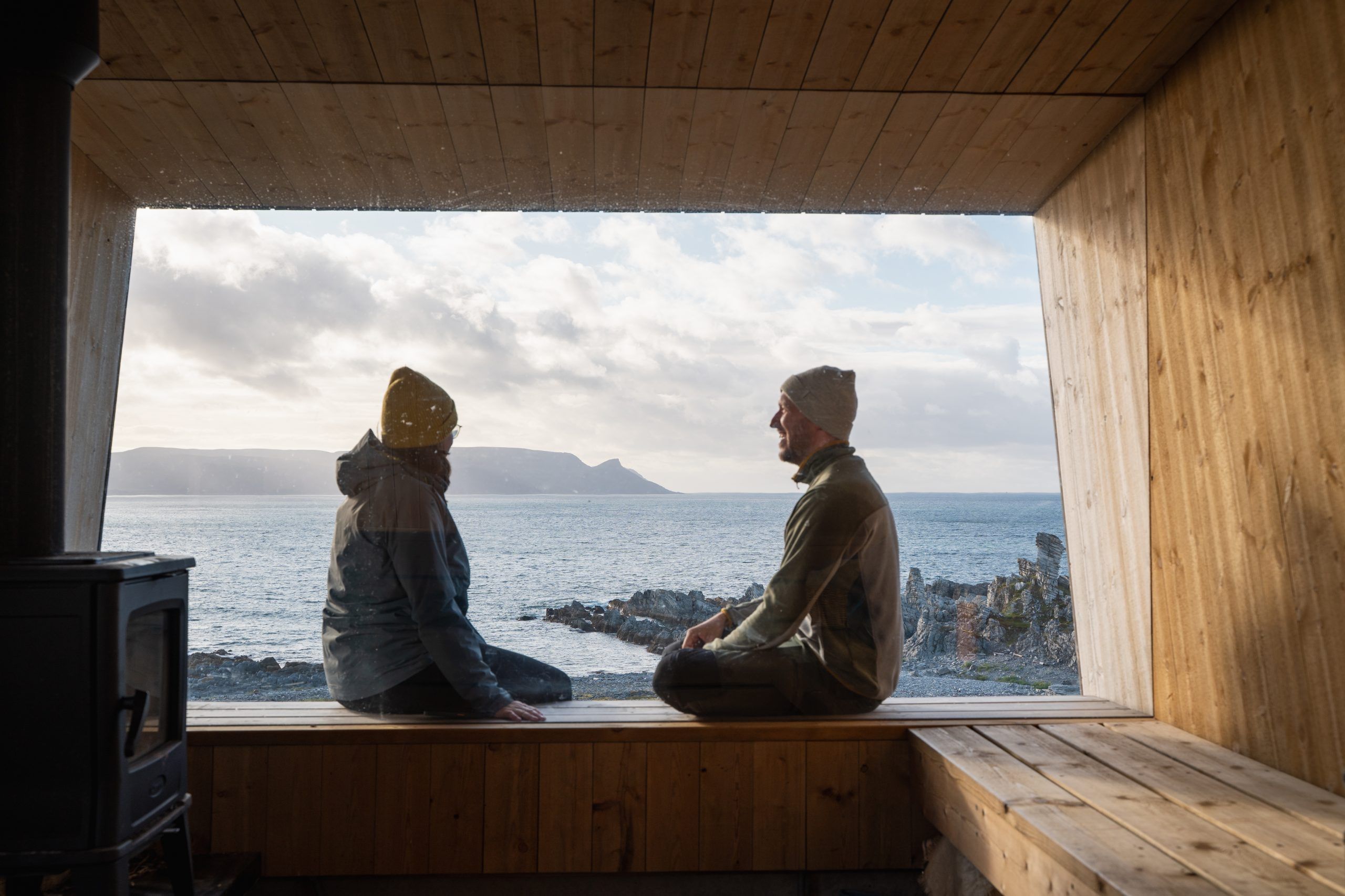Wanderung zur Ytre Staurvika Hütte Nordkyn Nordnorwegen