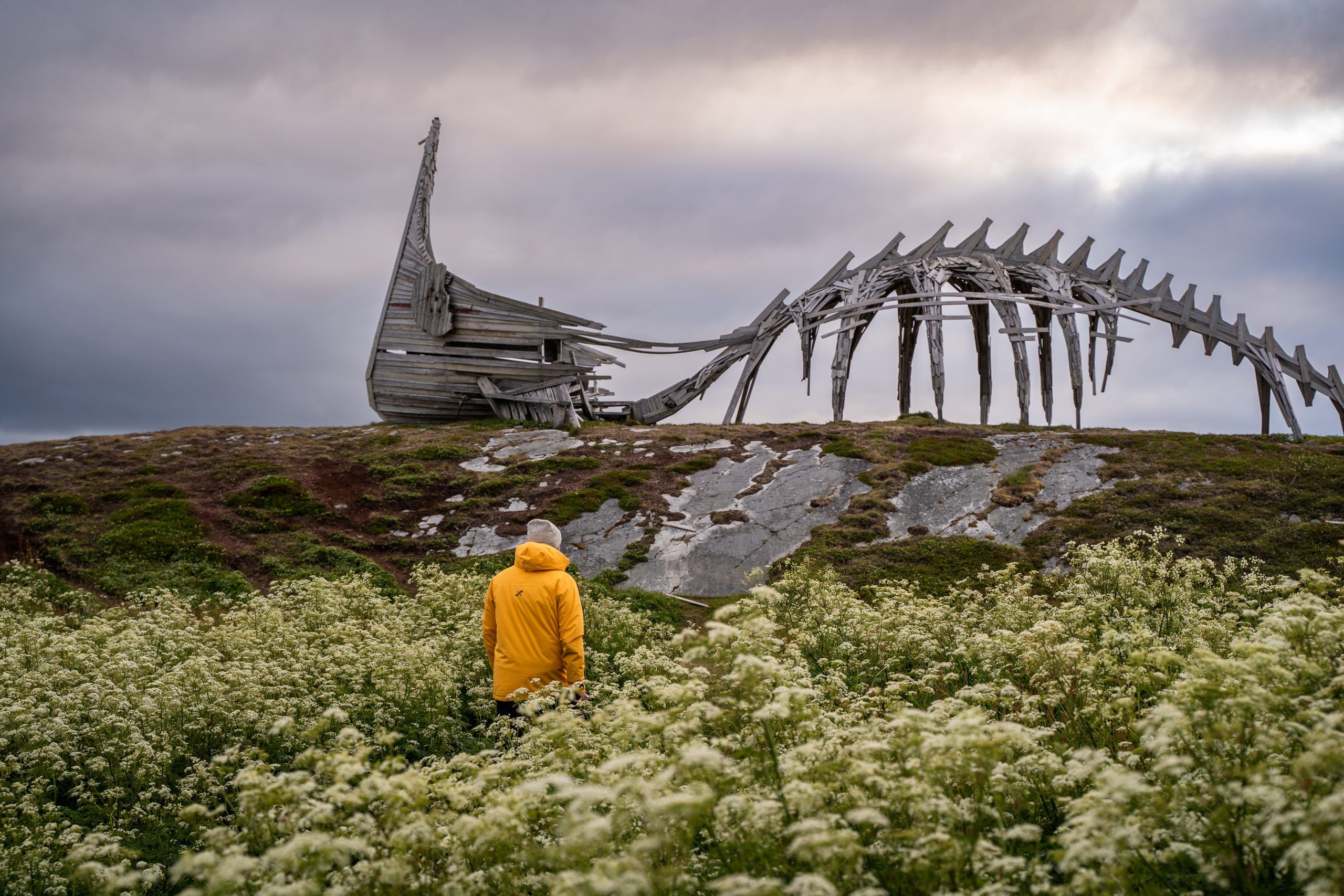 Drakkar Leviathan Vardø Varanger Nord Norwegen Rundreise Route