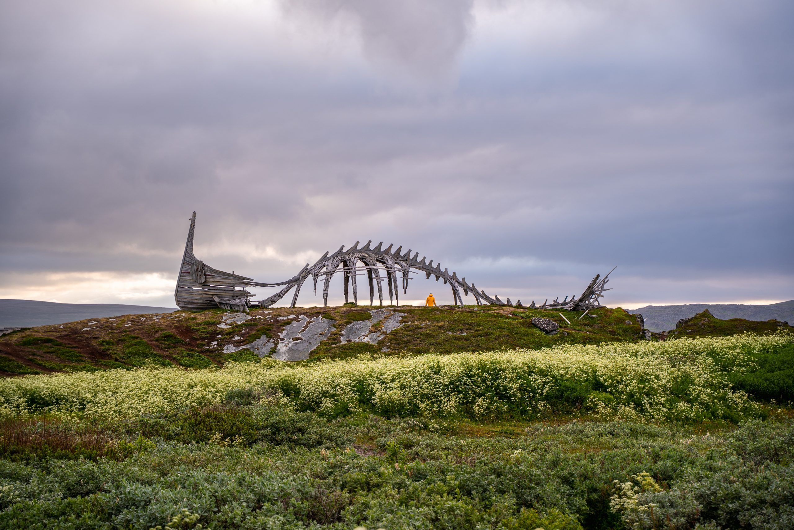 Drakkar Leviathan Vardø Varanger Nord Norwegen Rundreise Route
