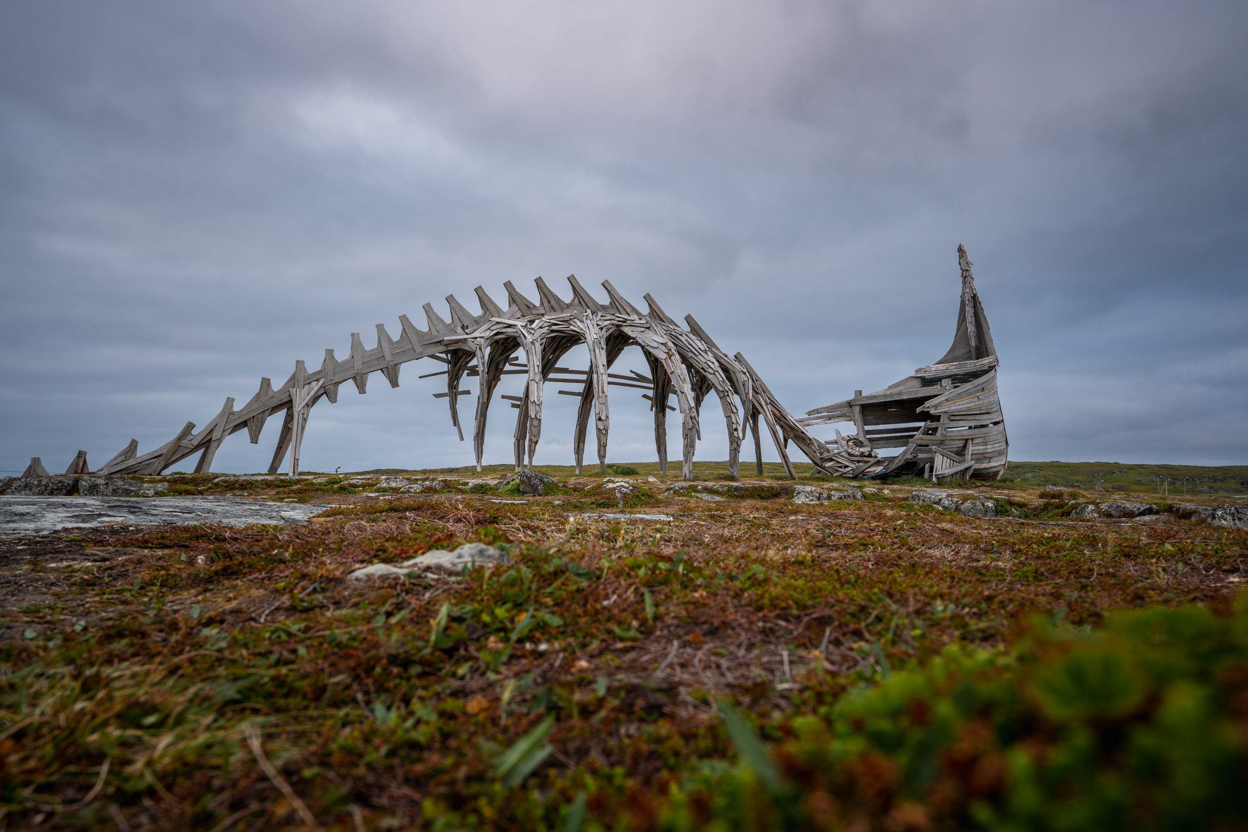 Drakkar Leviathan Vardø Varanger Nord Norwegen Rundreise Route
