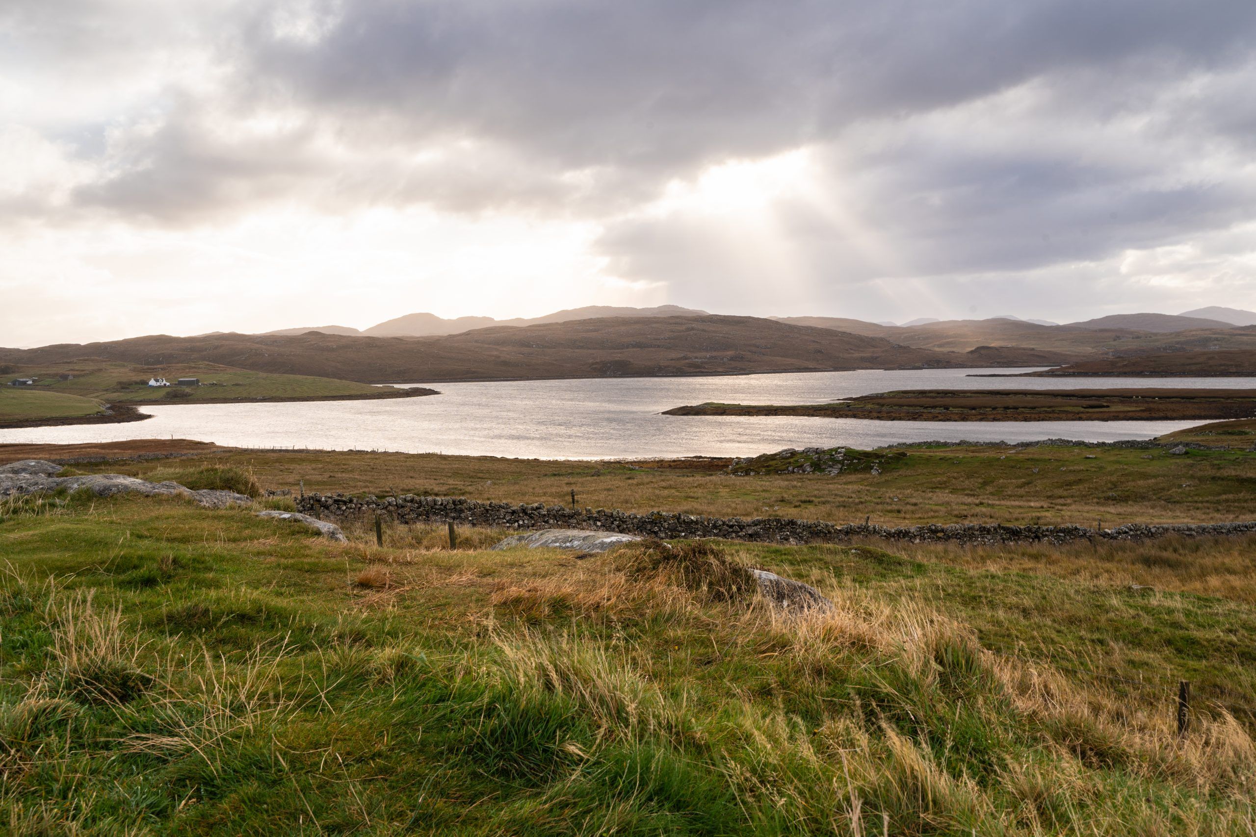 Calanais Standing Stones Isle of Lewis Äußere Hebriden Schottland
