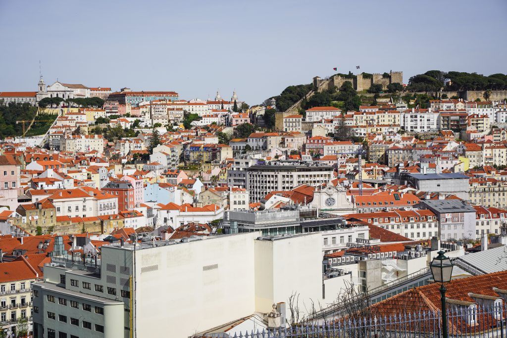 Miradouro in Lissabons Altstadt