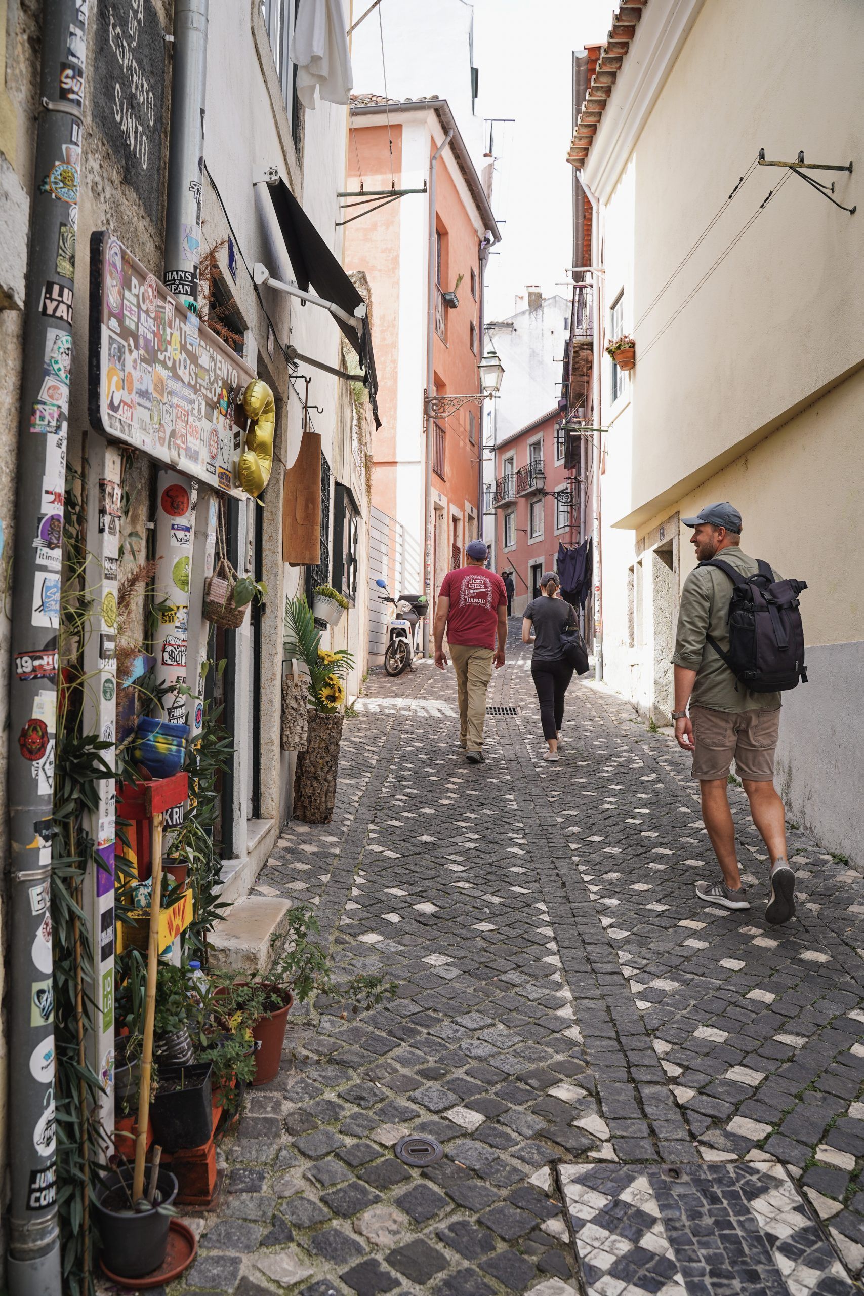 Schlendern durch die Gassen von Lissabon