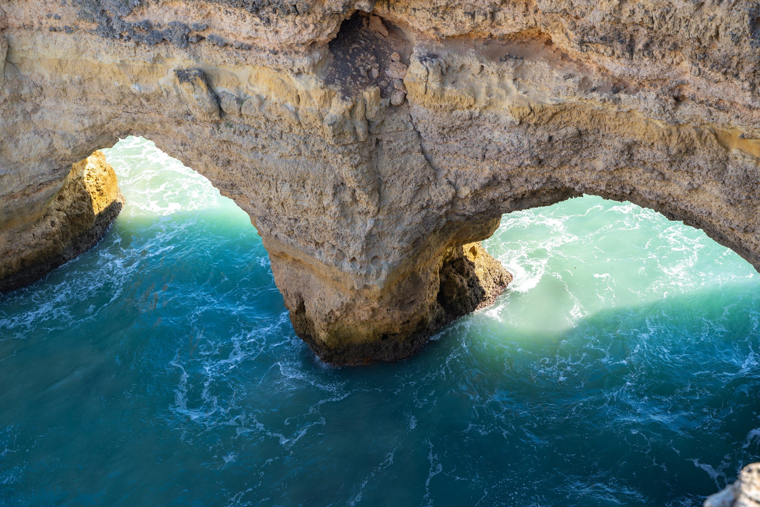 Praia da Marinha_Algarve_Portugal Rundreise Camper -5