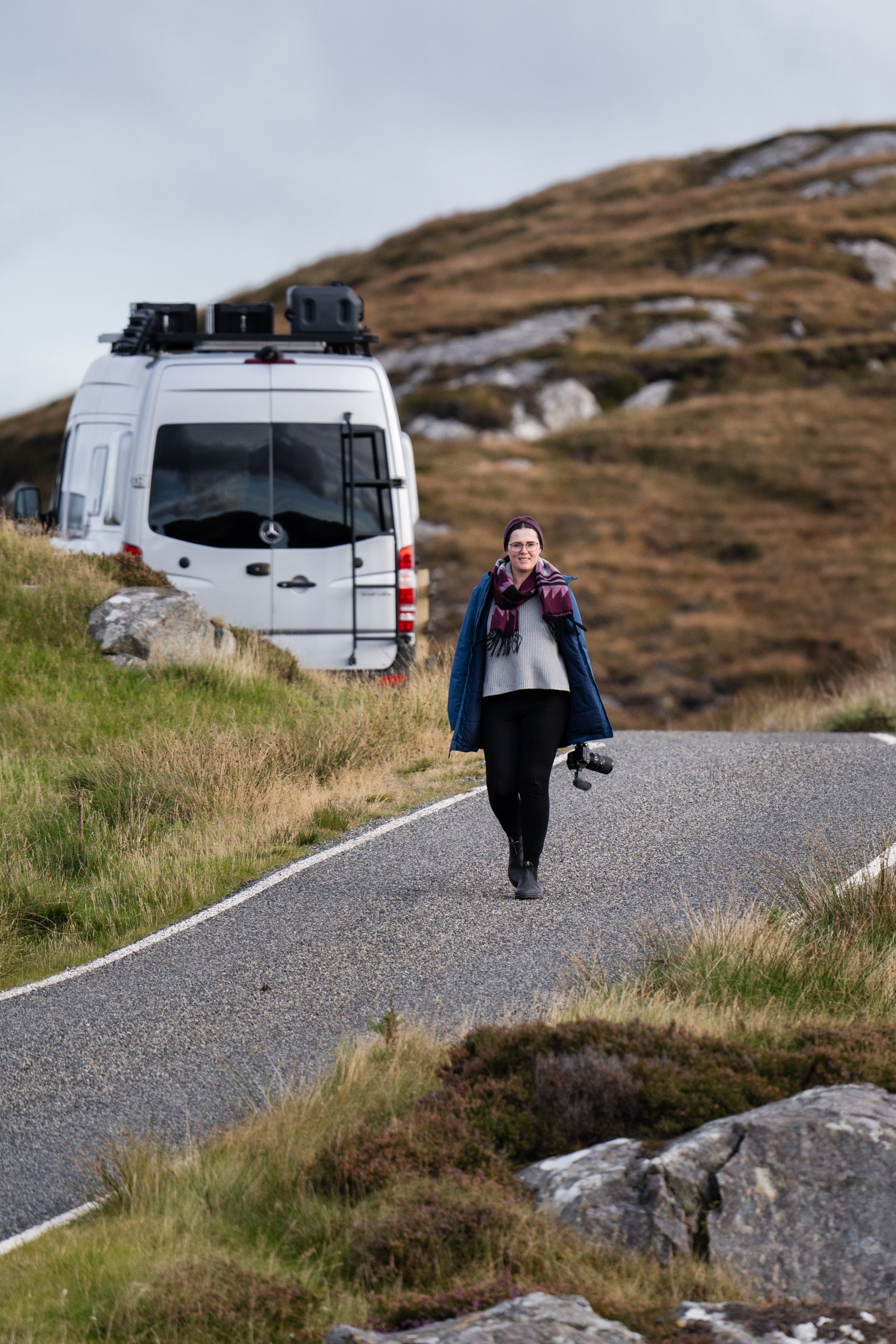 Wildlife Suche Golden Road Lewis & Harris Route Schottland Wohnmobil