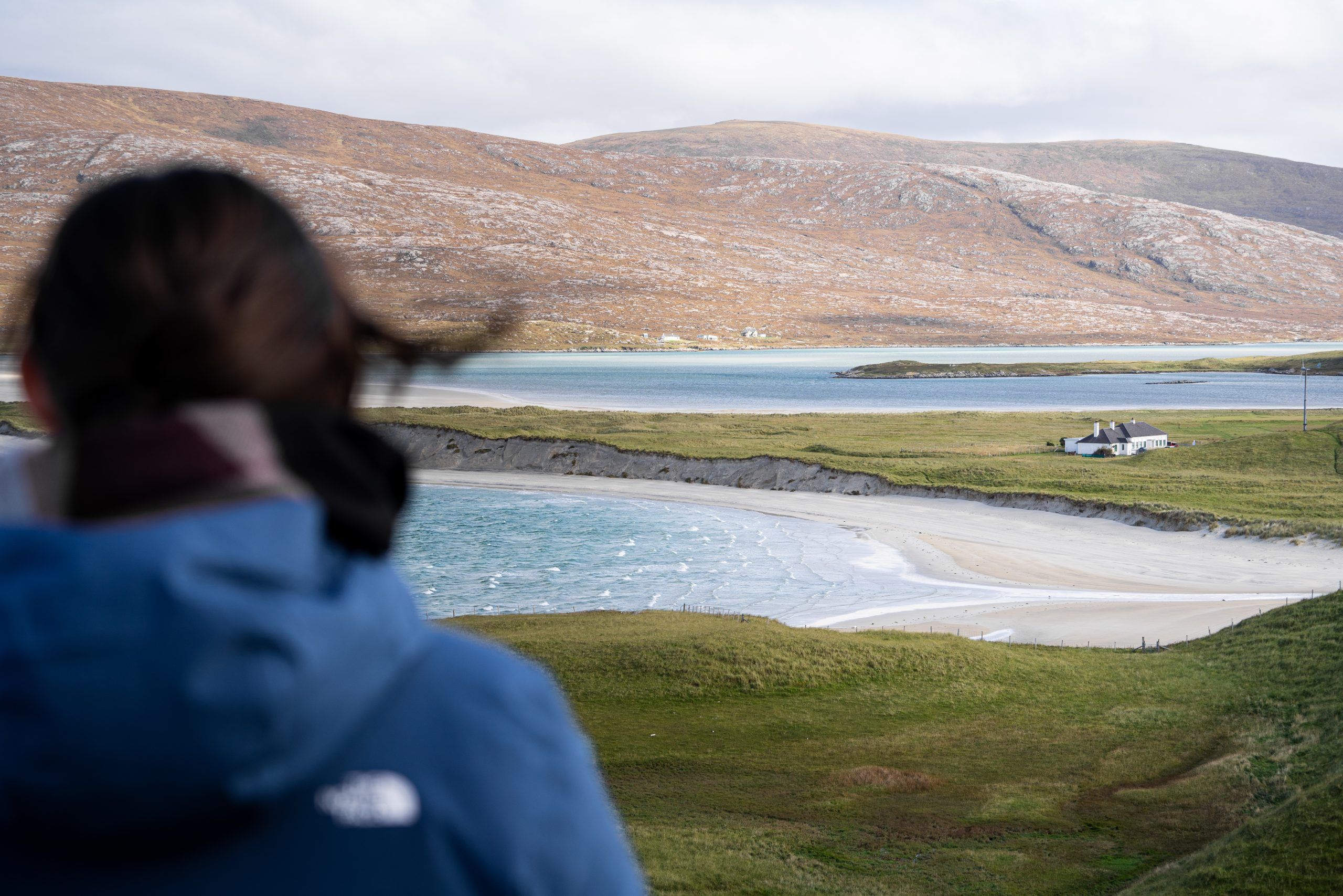 Seilebost Beach Isle of Harris in Schottland