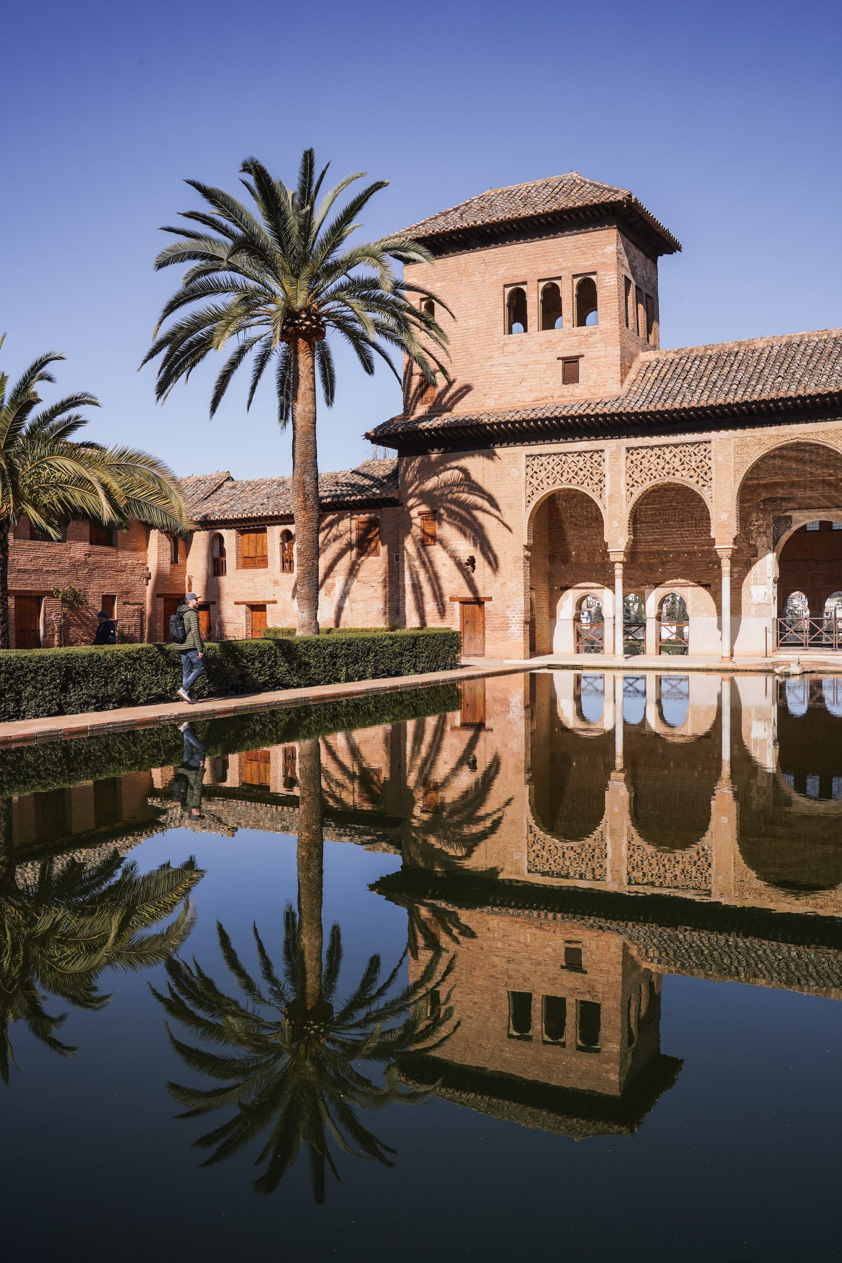 Die berühmte Alhambra in Granada, Andalusien/Südspanien