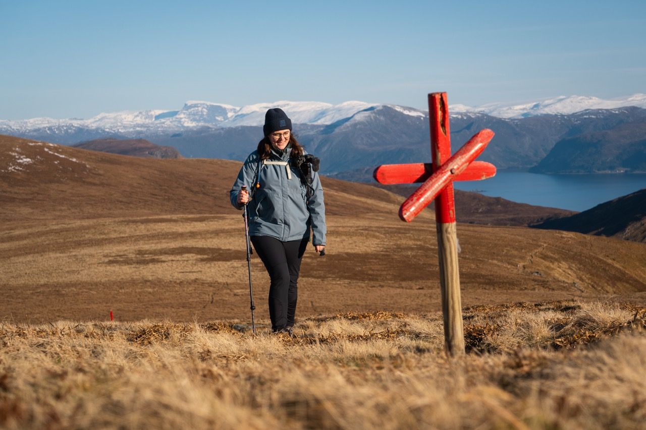 Bucht von Hoddevik-Wanderung Moskleivhornet-Vestkapp-Westküste Norwegen Rundreise6