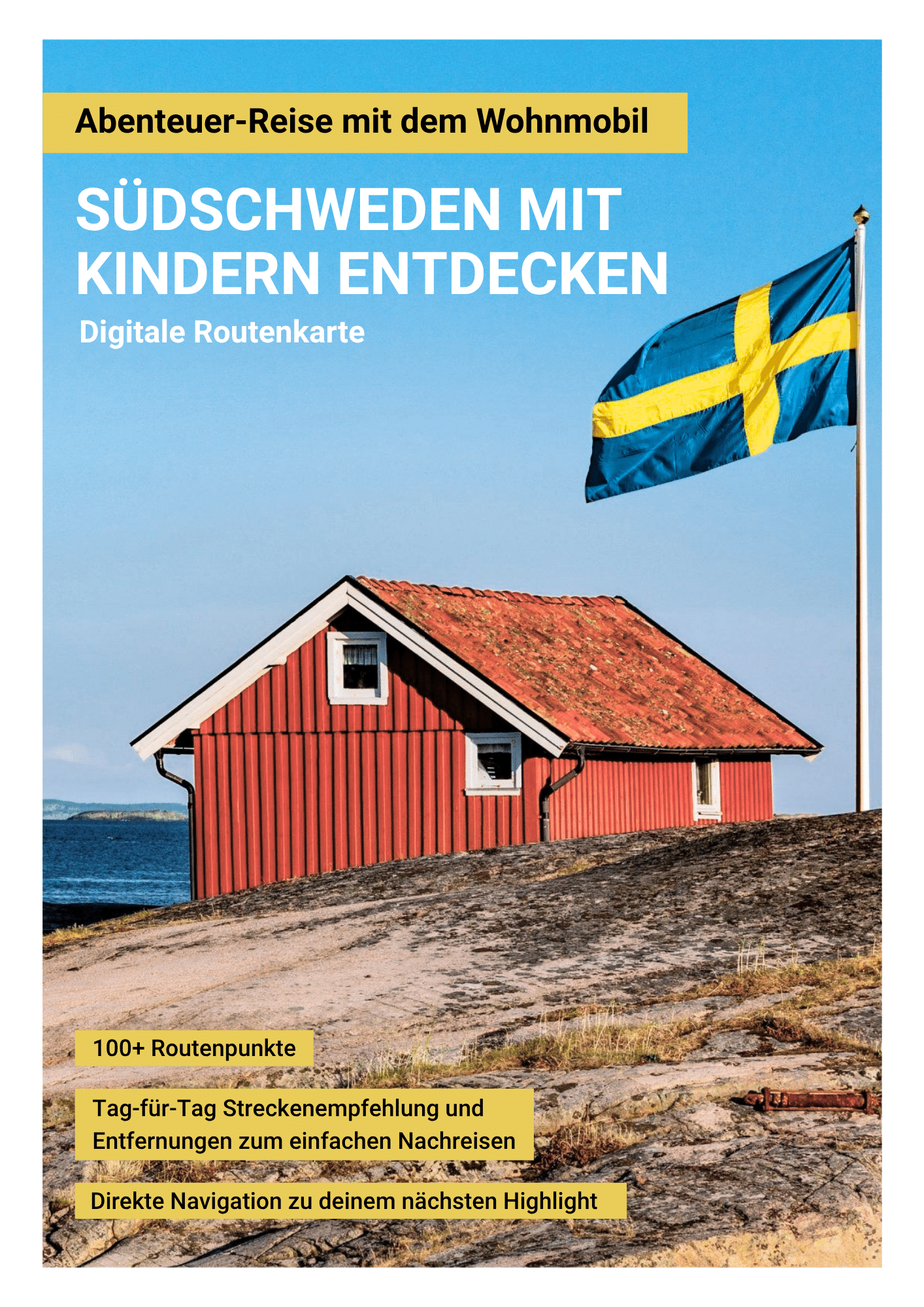 Digitale Schweden-Karte