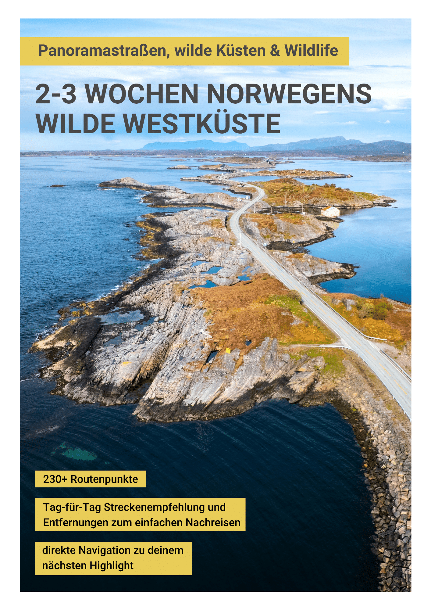 Digitale Norwegen-Karte