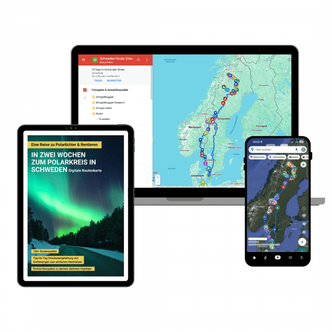 2 Wochen Polarlichtroute Schweden