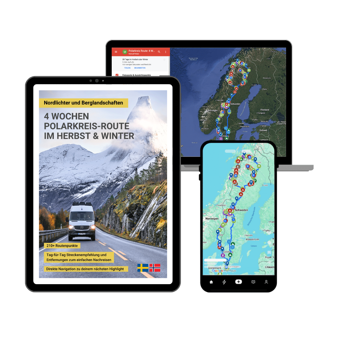 Digitale Routenkarte_4 Wochen Polarkreisroute_Mockup NEU