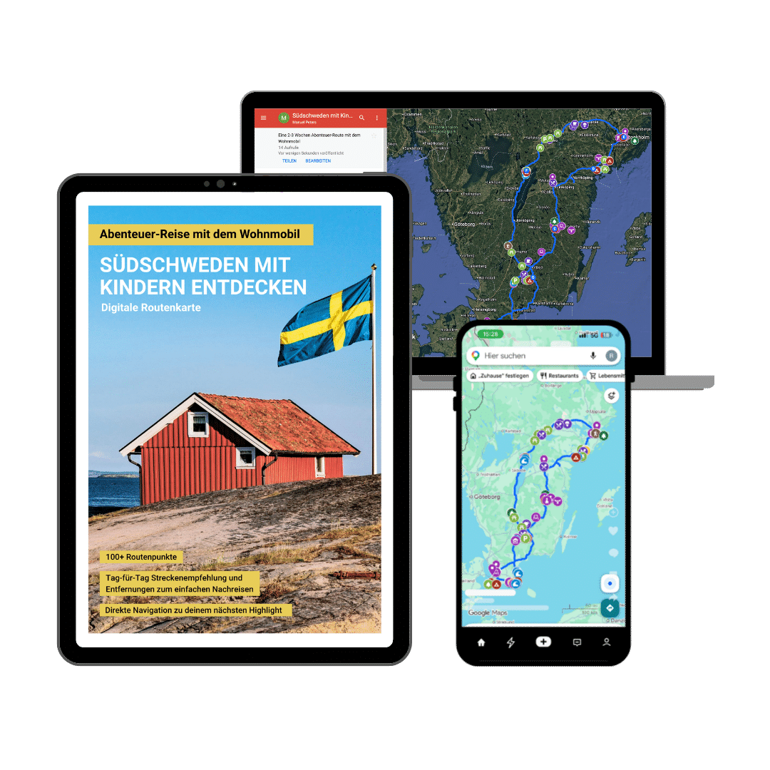 Digitale Schweden-Karte